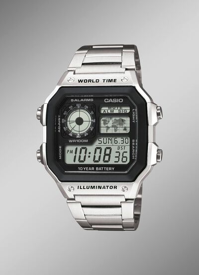 Casio Illuminator digitaal herenhorloge 