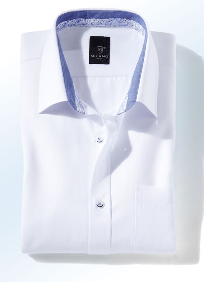 "Milano Italy" shirt met korte en lange mouwen in 4 kleuren 