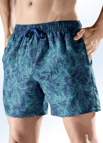 Zwemshort met all-over design, microvezel 