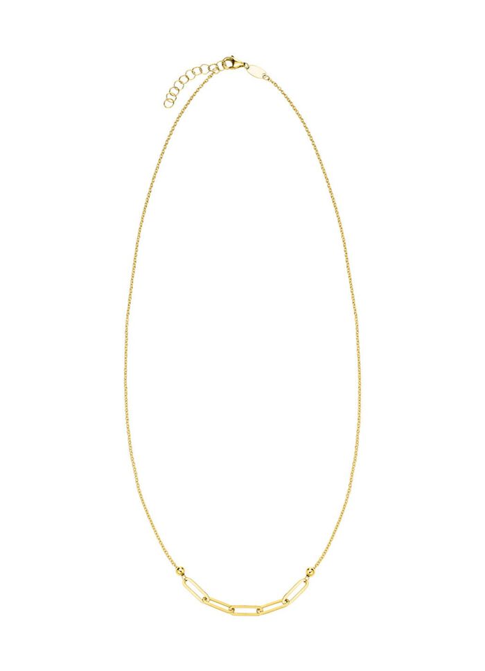 Tijdloos elegante ketting van fijn goud 