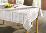 Onderhoudsvriendelijk tafelkleed van 100% katoen BEIGE