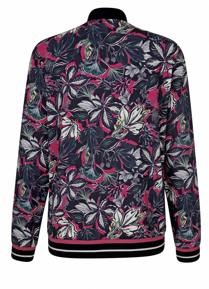 Sweatvest met zijzakken 