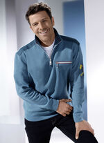 Sweatshirt in 3 kleuren PETROL