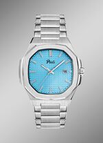 Quartz herenhorloge van roestvrij staal 