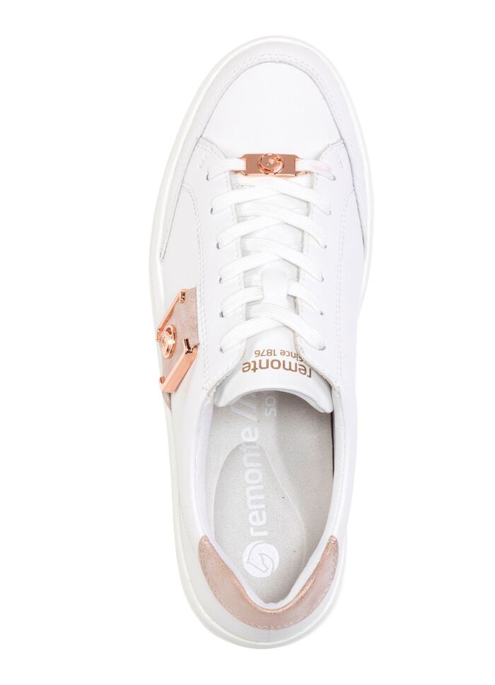 Remonte sneakers met metallic details 
