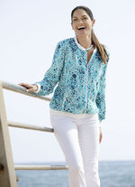 Blousejasje met geribd breisel 