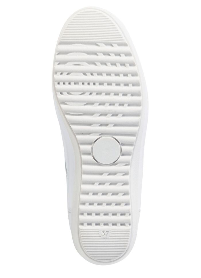 ELENA EDEN pantoffels met decoratieve knopen en elastische inzet PARELGRIJS