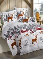 Beddengoedset in zachte flanelkwaliteit 