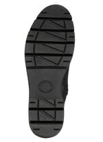 ELENA EDEN, comfortabele dames enkellaarsjes, winterschoenen, breedte H, met uitneembaar voetbed ZWART