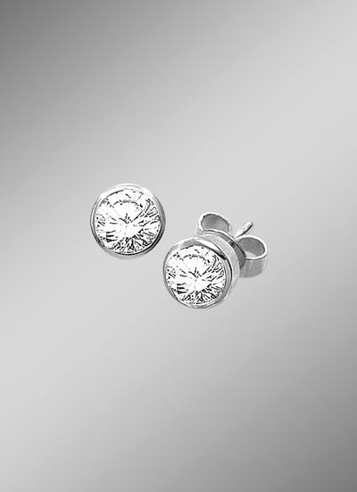 Hoogwaardige enkele oorknopjes met diamanten 