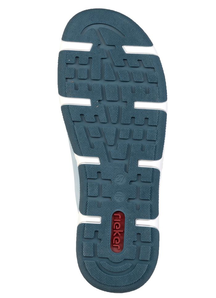 Rieker, comfortabele damessneakers, breedte H, met uitneembaar voetbed 