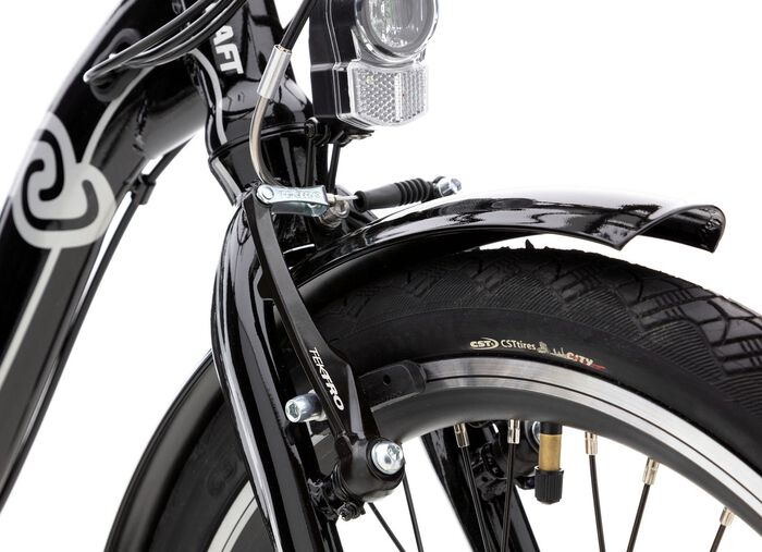 Verocraft opvouwbare e-bike met stalen opvouwbaar frame 