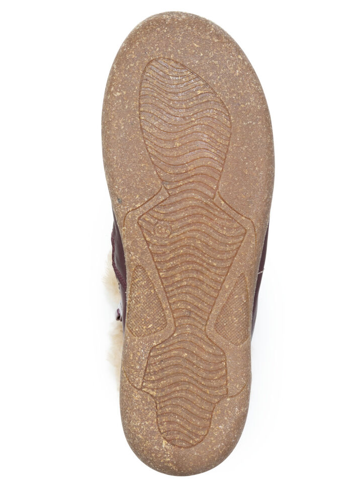 ELENA EDEN, gevoerde dameslaarzen, winterschoenen, breedte G, met uitneembaar voetbed BORDEAUX