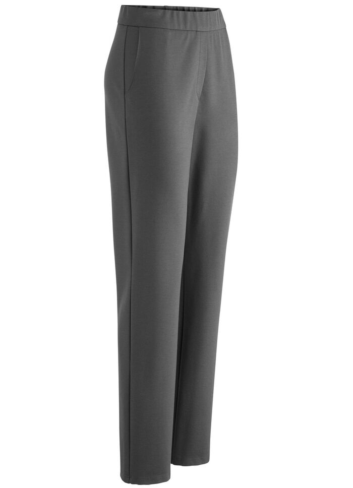Comfortabele pull-on broek ANTHRAZIT