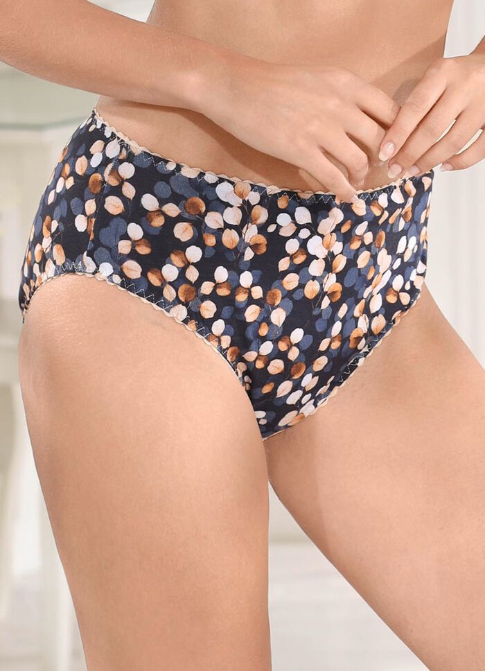 Set van 2 slips met harmonieus printdesign 