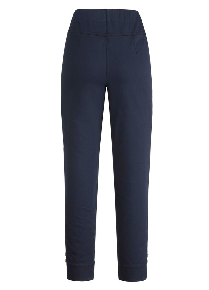 Broek met decoratieve knopen 