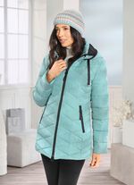 Jas gemaakt van gerecyclede vezels 