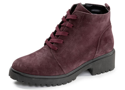 Waldläufer, comfortabele dames enkellaarsjes, winterschoenen, breedte H, met uitneembaar voetbed 
