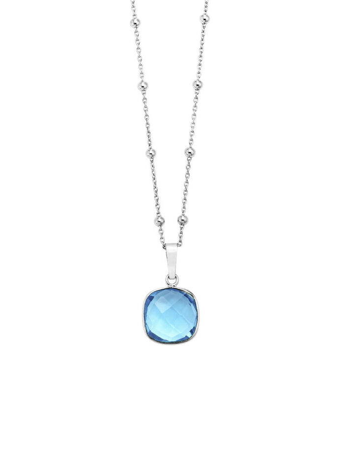 Stralende hanger met stijlvolle ketting 