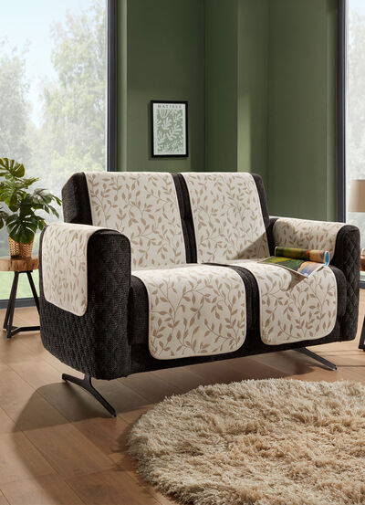 Fauteuil- en armleuningbeschermers met antisliplaag 