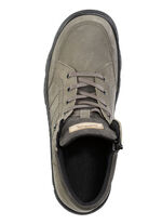Veterlaars gemaakt van nubuck en suède leer KAKI