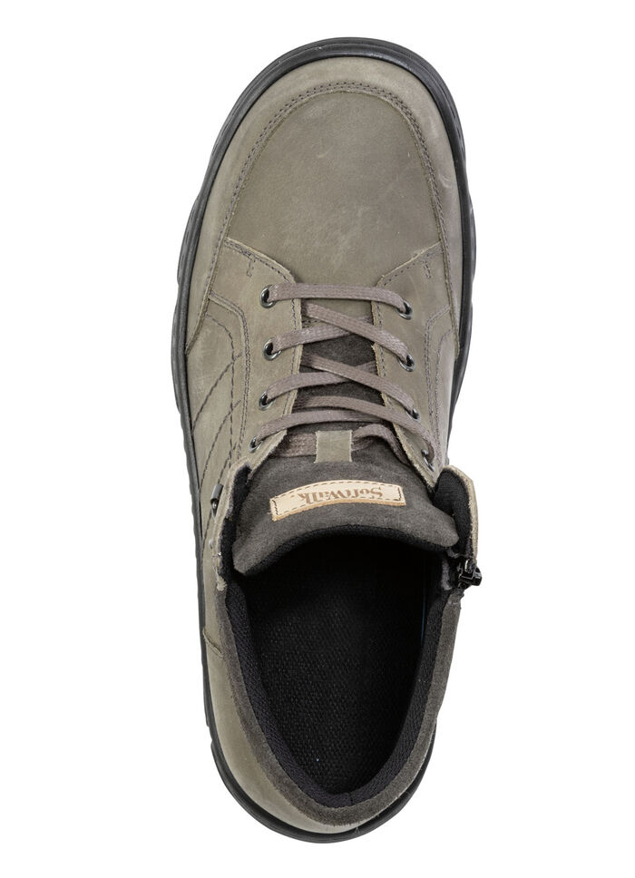 Veterlaars gemaakt van nubuck en suède leer KAKI