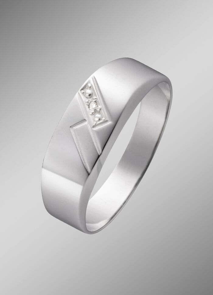Herenring met diamant 