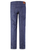 "Francesco Botti" jeans met comfortabele tailleband in 3 kleuren DUNKELJEANS