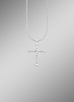 Opvallende kruishanger met koningsketting 