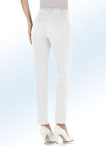 Pull-on-jeans WIT