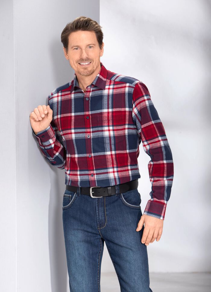 Geruit overhemd van "King's Road" 