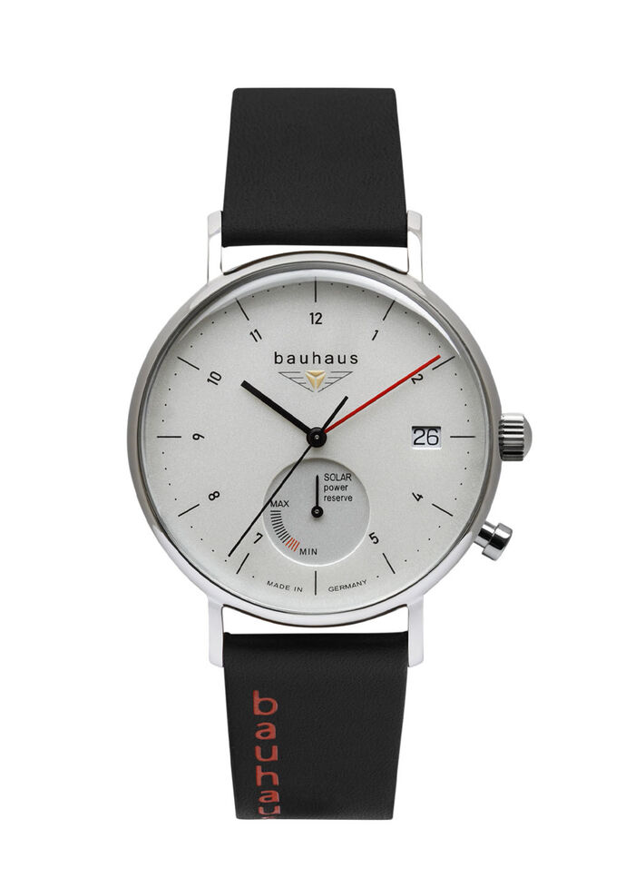 Bauhaus solar herenhorloge 