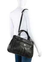 Lappendeken tas ZWART