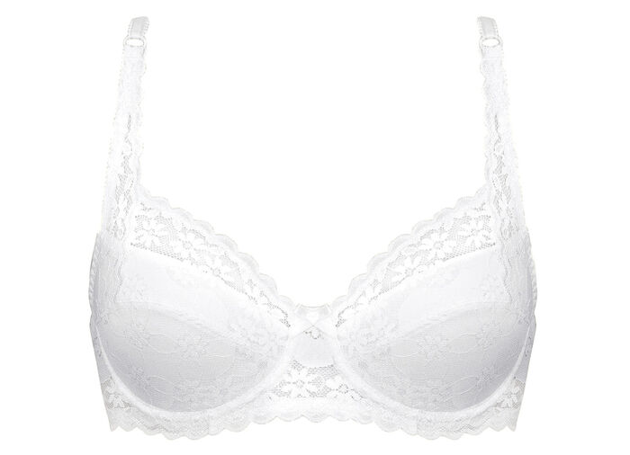 Naturana set van twee beugel-bh's 2X WIT