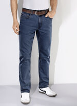 Modieuze jeans in 3 kleuren DUNKELJEANS