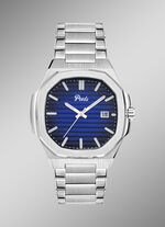 Quartz herenhorloge van roestvrij staal 