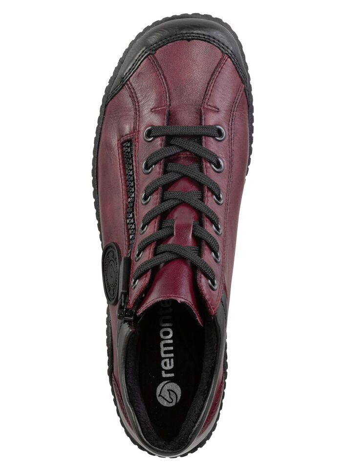 Remonte, sportieve dameslaarzen, winterschoenen, breedte G, met uitneembaar voetbed BORDEAUX-SCHWARZ