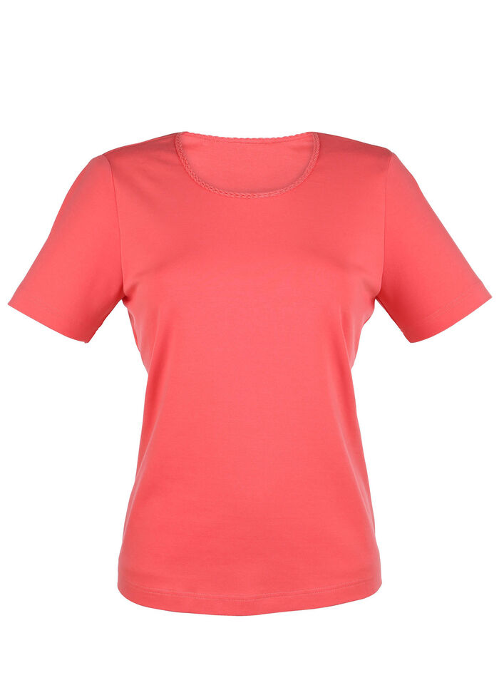 Comfortabel shirt in 7 kleuren KORAAL