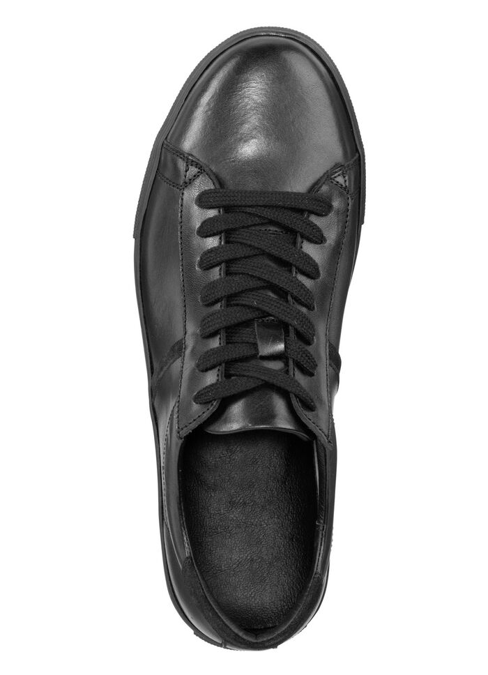 GINO GALANTE sneakers gemaakt van rundnappaleer SCHWARZ