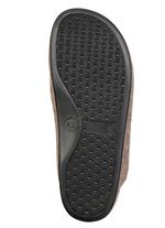 Comfortabele herenpantoffels van wolvilt 