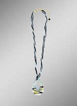 Ketting van Muranoglas met meerdere rijen 