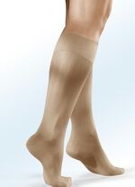 dis&eacute;e drie stuks steunkniekousen, 70 deniers 