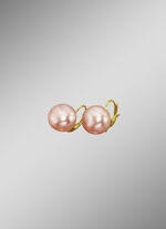 Oorbellen met gekweekte zoetwaterparels ROSÉ