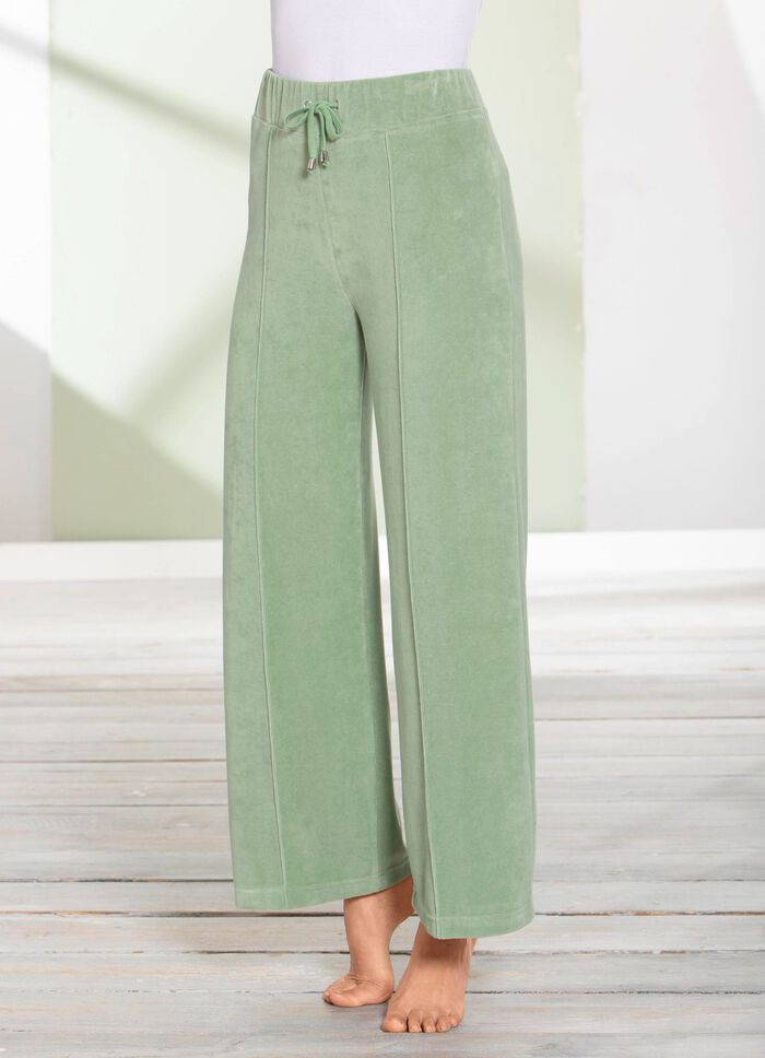 Broek van Plantier LINDENGROEN