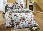 Flanel beddengoedset MEERKLEURIG