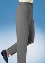 Broek in pull-on model MIDDENGRIJS