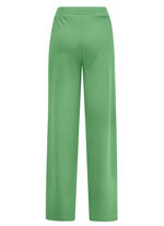 Broek in een modieuze wijdte GROEN