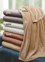 Deken met 3D pied-de-poule-ontwerp 