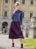 Rok in een comfortabele pull-on stijl 