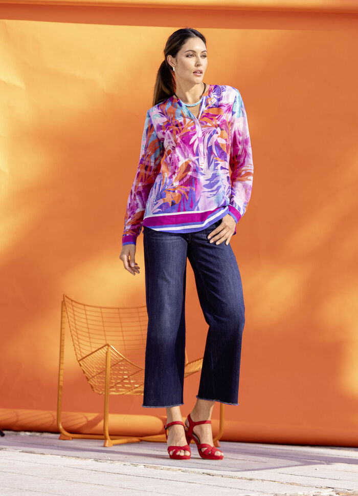 Tuniek met mooie rand 